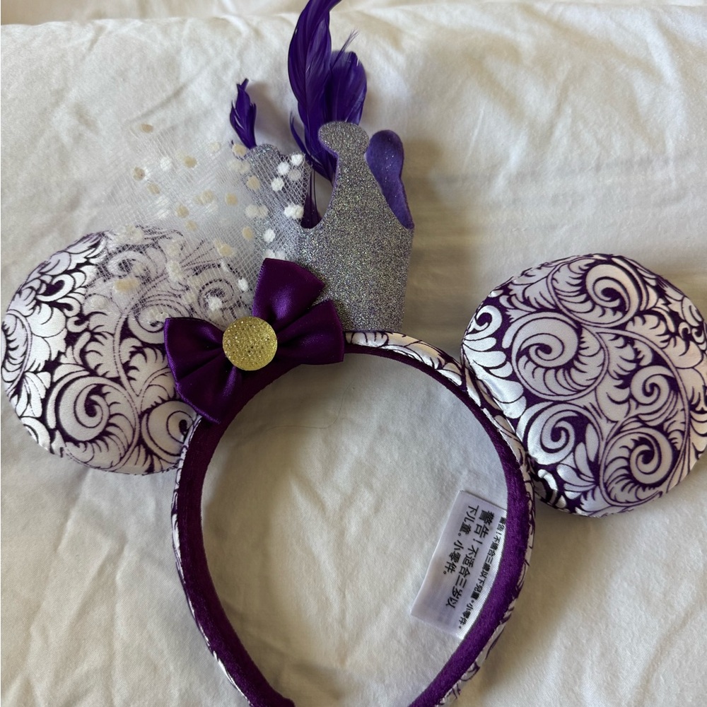 Disney Purple and White Headband